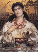 Frederick Sandys Medea oil painting